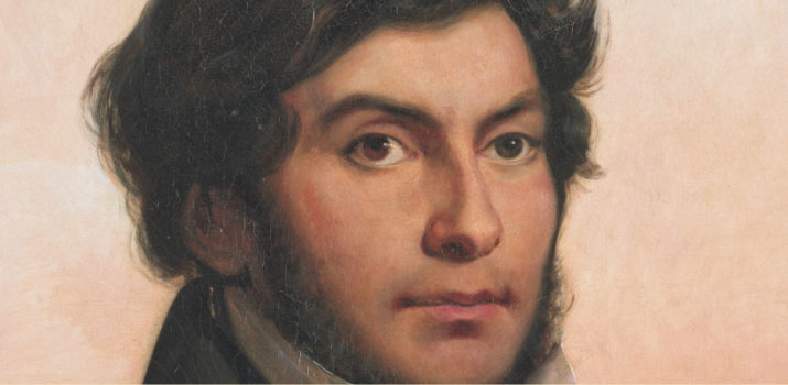 Jean-François Champollion par Léon Cogniet, vers 1834